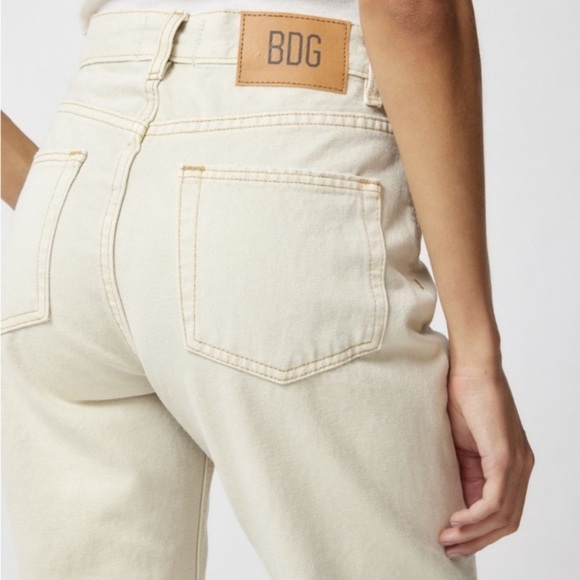 BDG high-waisted cowboy jeans white size 24 - Picture 2 of 14